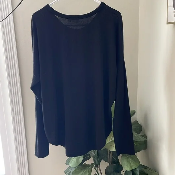 rag & bone Black Long Sleeve Top Women’s XL - Picture 3 of 5